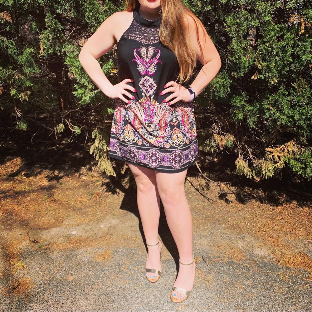 Xhilaration print dress